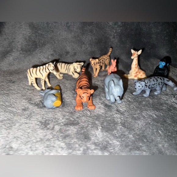 Vintage K&M International AZA Zoo Miniature Toy Plastic Animal Figures Koala - Picture 2 of 16